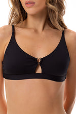 Top Deportivo Negro Palette La Mar