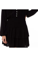 Vestido Negro Etnico