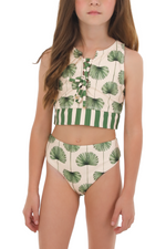 Bikini Set Reversible Niña Abanico
