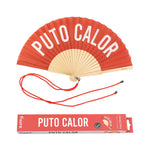 Abanico Puto calor Rojo