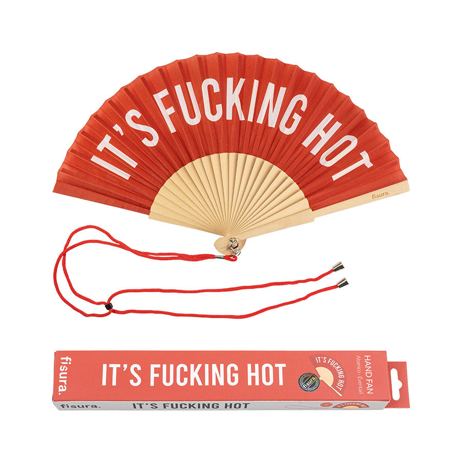 Abanico Fucking hot Rojo