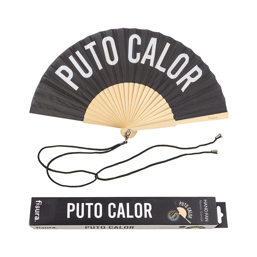 AbanicoPuto calor Negro