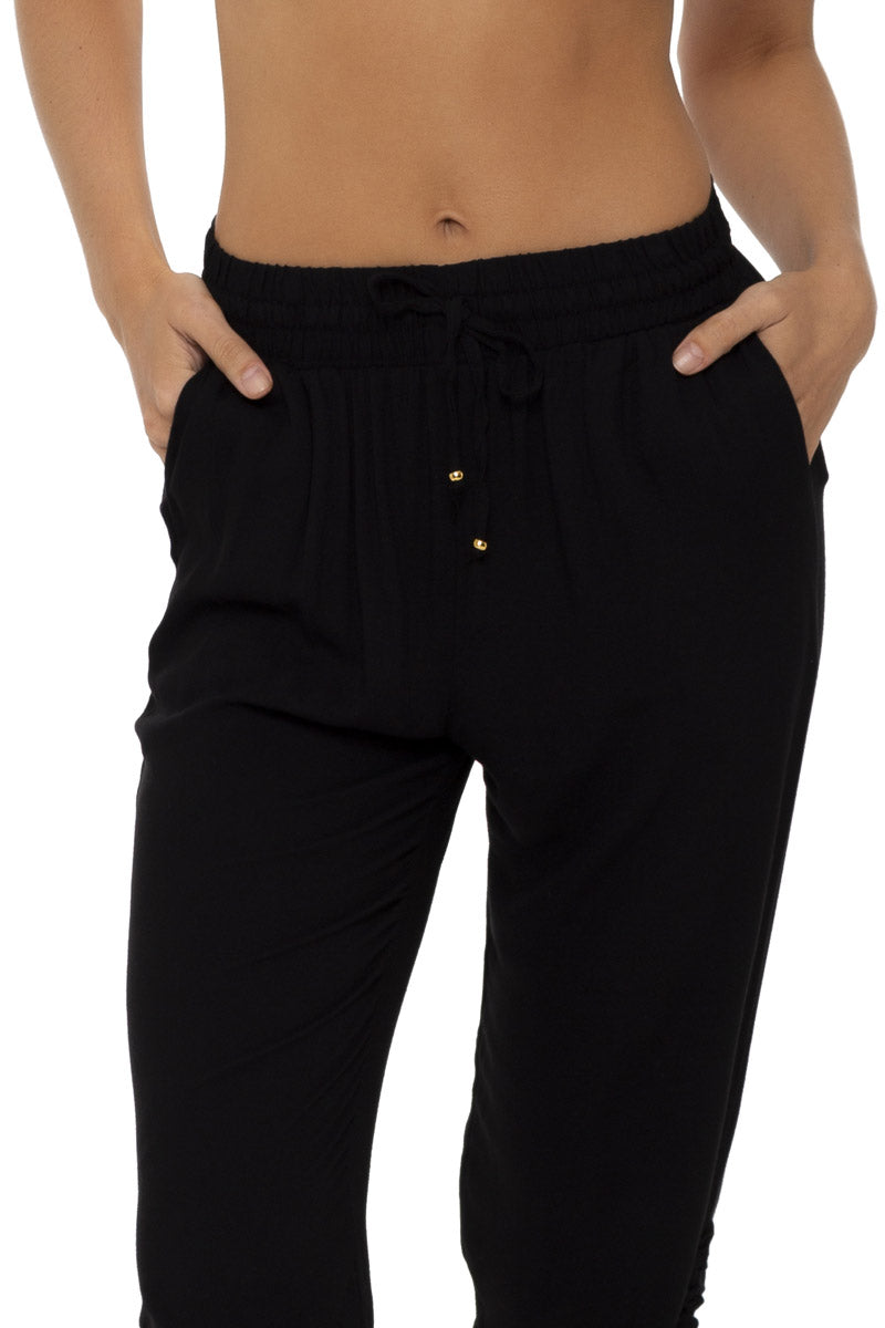 Pantalón Tipo Jogger Negro