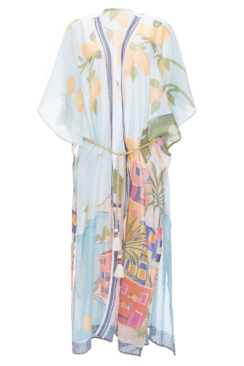 Kimono con Lazo Art Deco