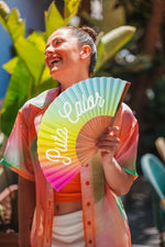 Abanico Puto Calor Arcoiris
