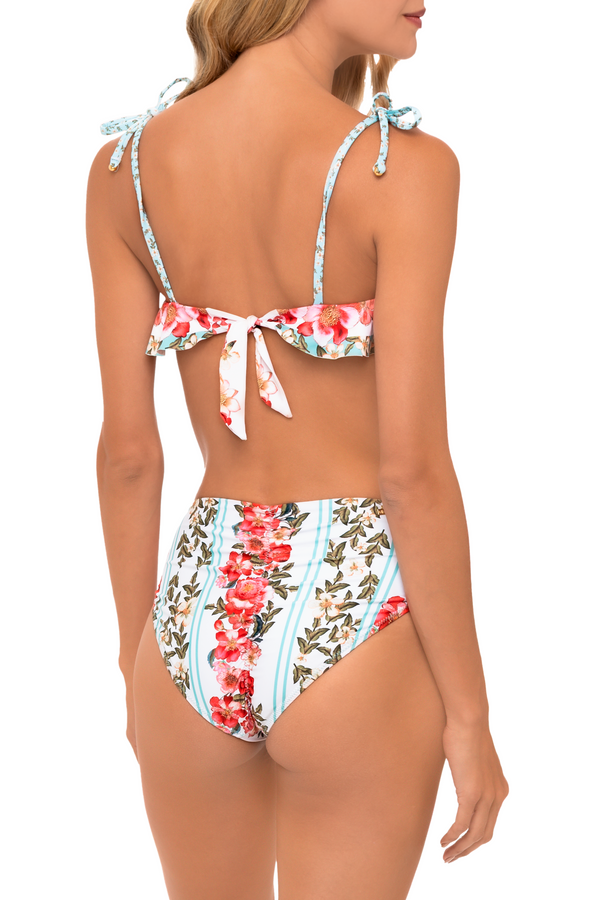 Panty Tiro alto Bicolor Bloom