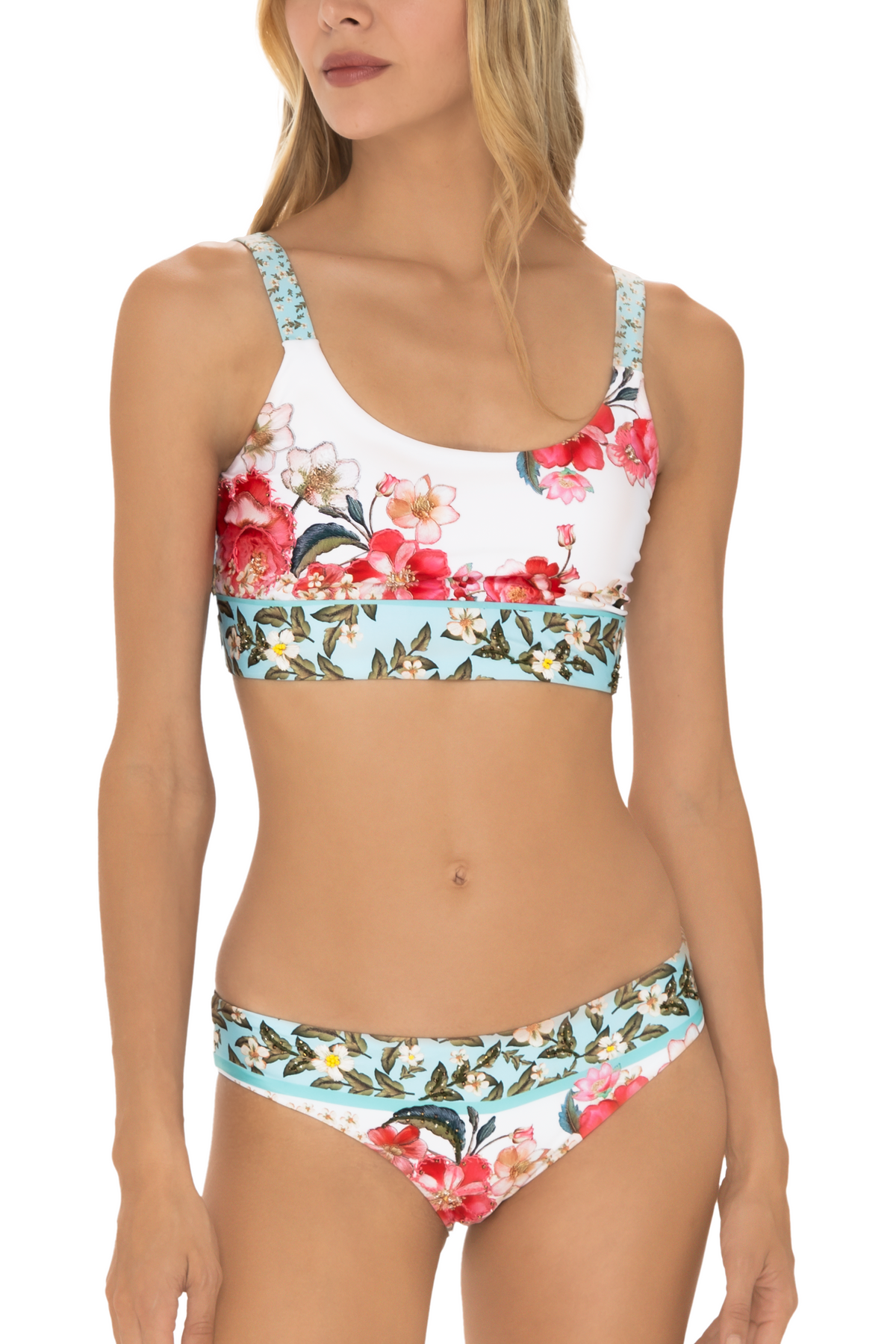 Top Deportivo Bicolor Bloom