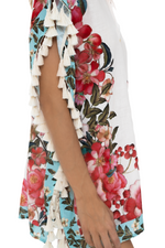 Camisa Con pompones Estampado Bloom