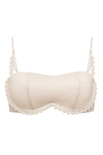 Top con Aros Beige Bright