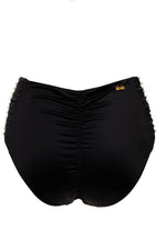 Panty Tiro Alto Negro Bright