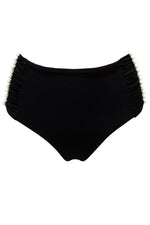 Panty Tiro Alto Negro Bright