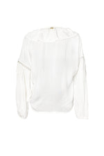 Camisa de Amarre Marfil Butterfly