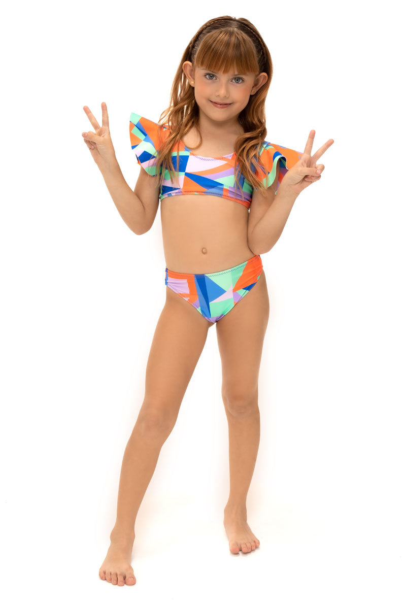 Bikini Set Niña Kaleidoscopio