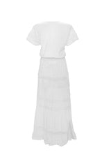 Vestido con Bolillo Marfil Candid