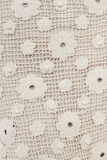 Falda Tejida Marfíl flor Copacabana