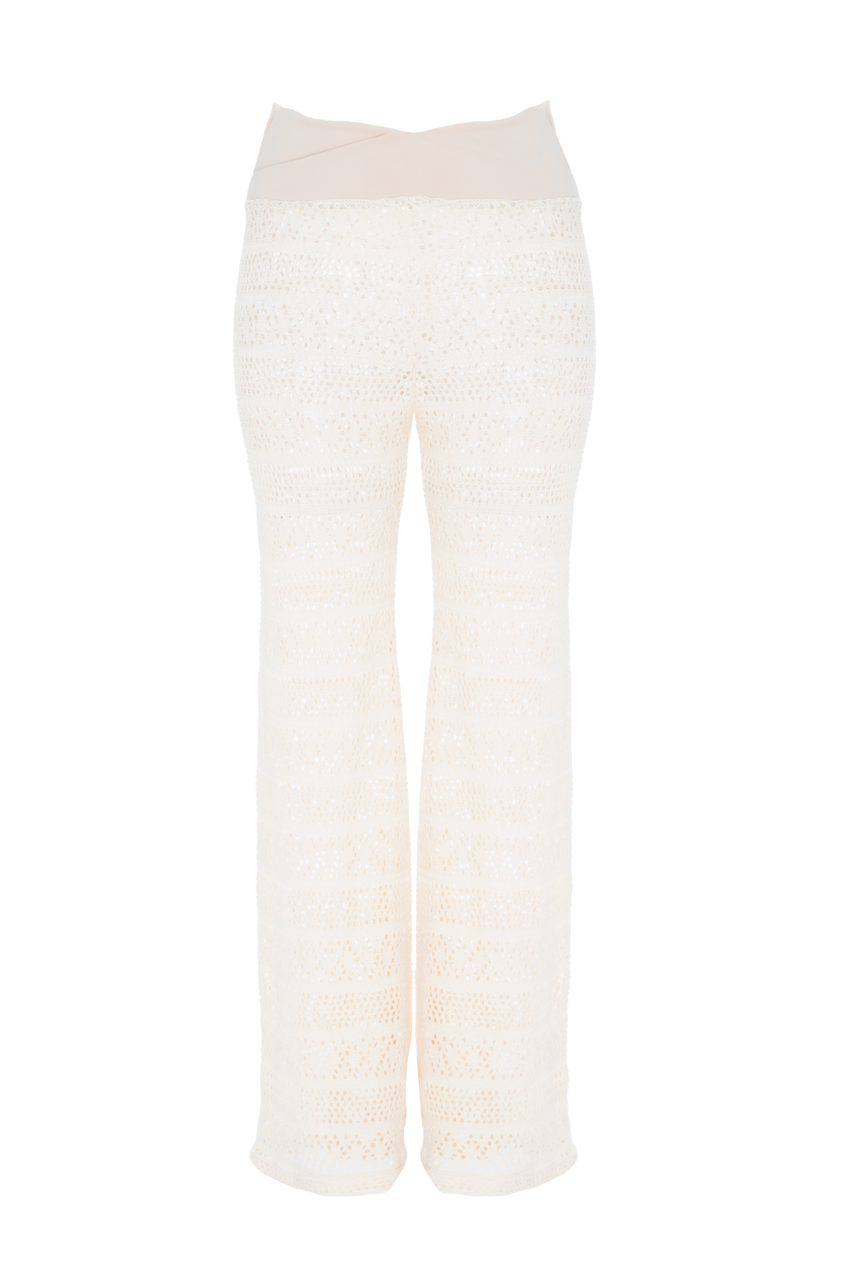 Pantalón Tejido Marfíl Copacabana