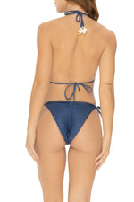 Top Triángulo Azul Desert