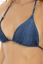 Top Triángulo Azul Desert