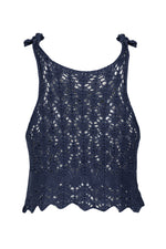 Crop Top Azul Desert