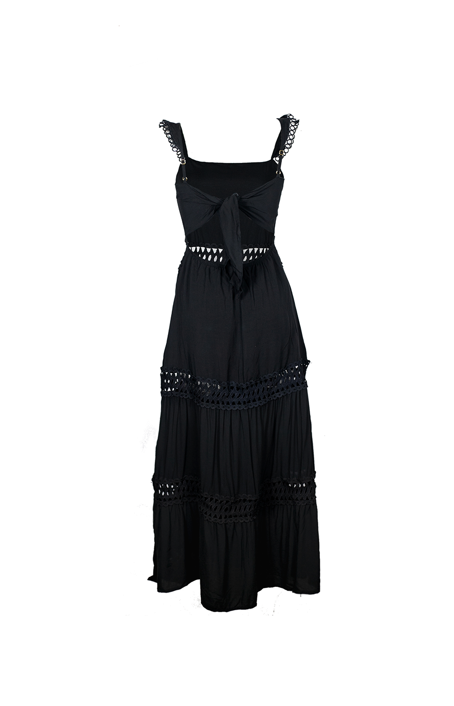 Vestido 2 Formas de Uso Enzo Negro