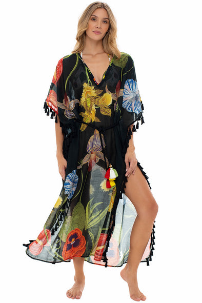 Kimono con Aberturas Laterales French