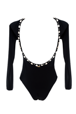 Entero Rashguard Negro Glam