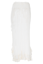 Falda Tejida Marfíl Glam