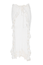 Falda Tejida Marfíl Glam