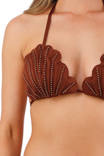 Top Triángulo Concha Cafe Isadora