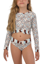 Bikini Set Niña Manga larga Isadora