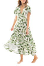 Vestido Botones Jungla