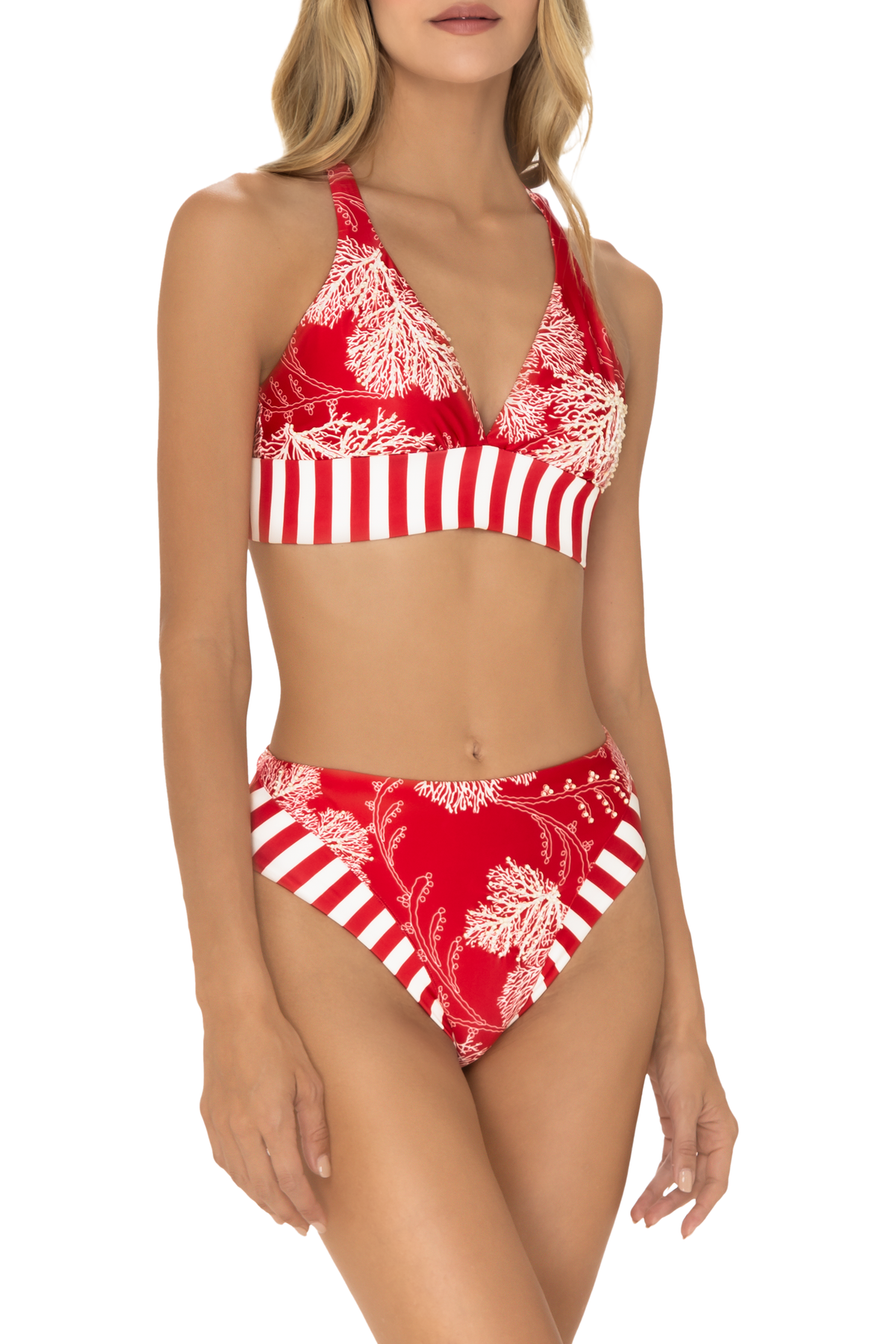 Panty Tiro alto Bicolor Koralina