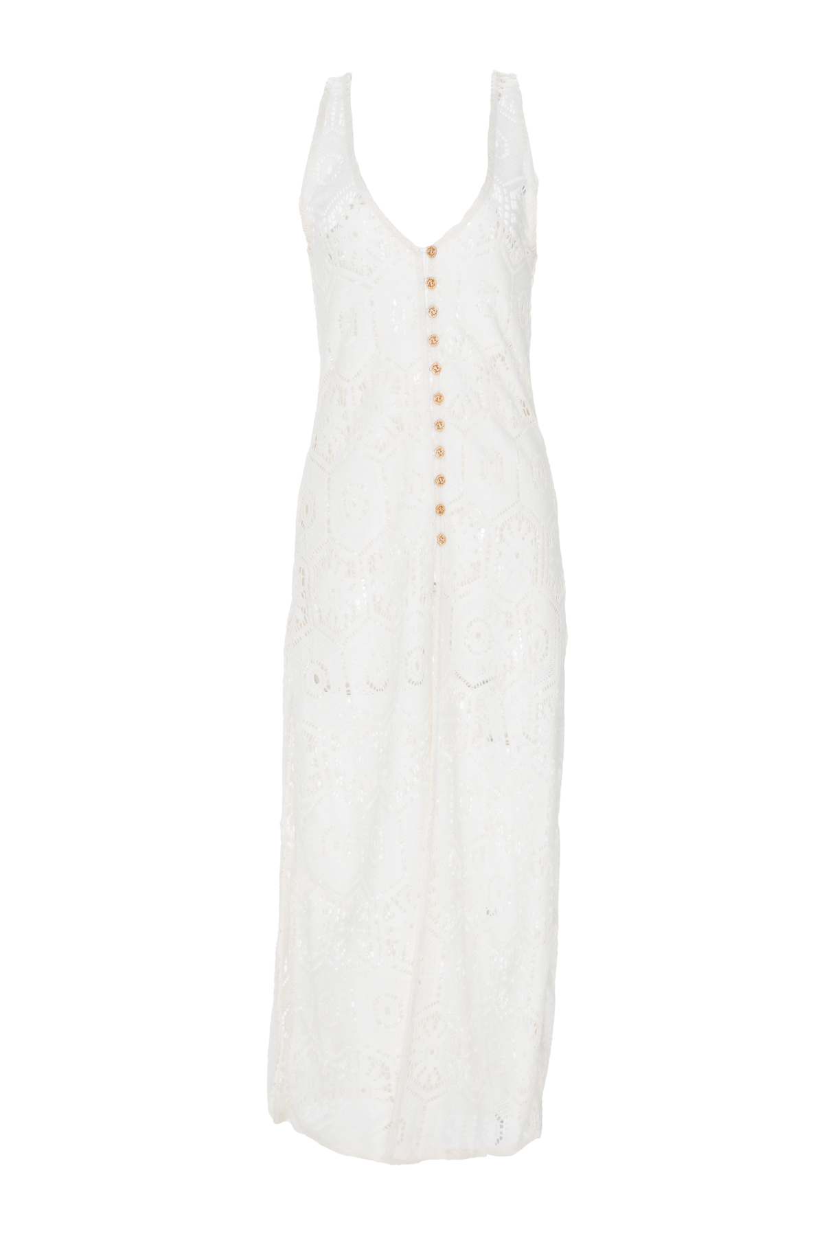 Vestido Con botonesMarfíl Lunelly
