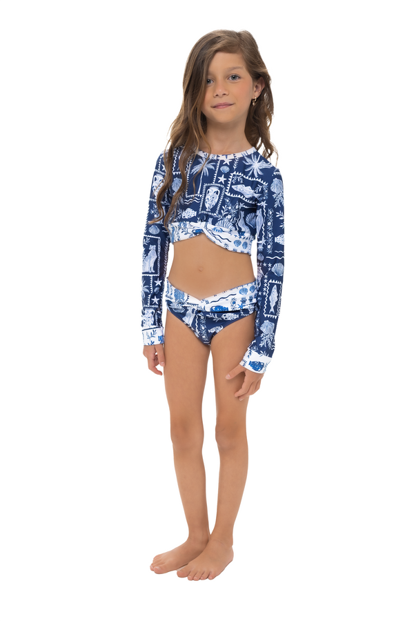 Bikini Set Niña Manga larga  Lunelly