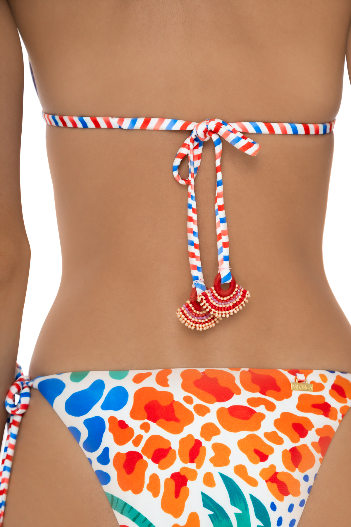 Top triángulo Reversible Eco Seashells