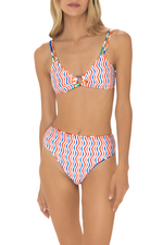 Top con aros Reversible Eco Seashells