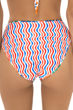 Panty tiro alto Reversible Eco Seashells