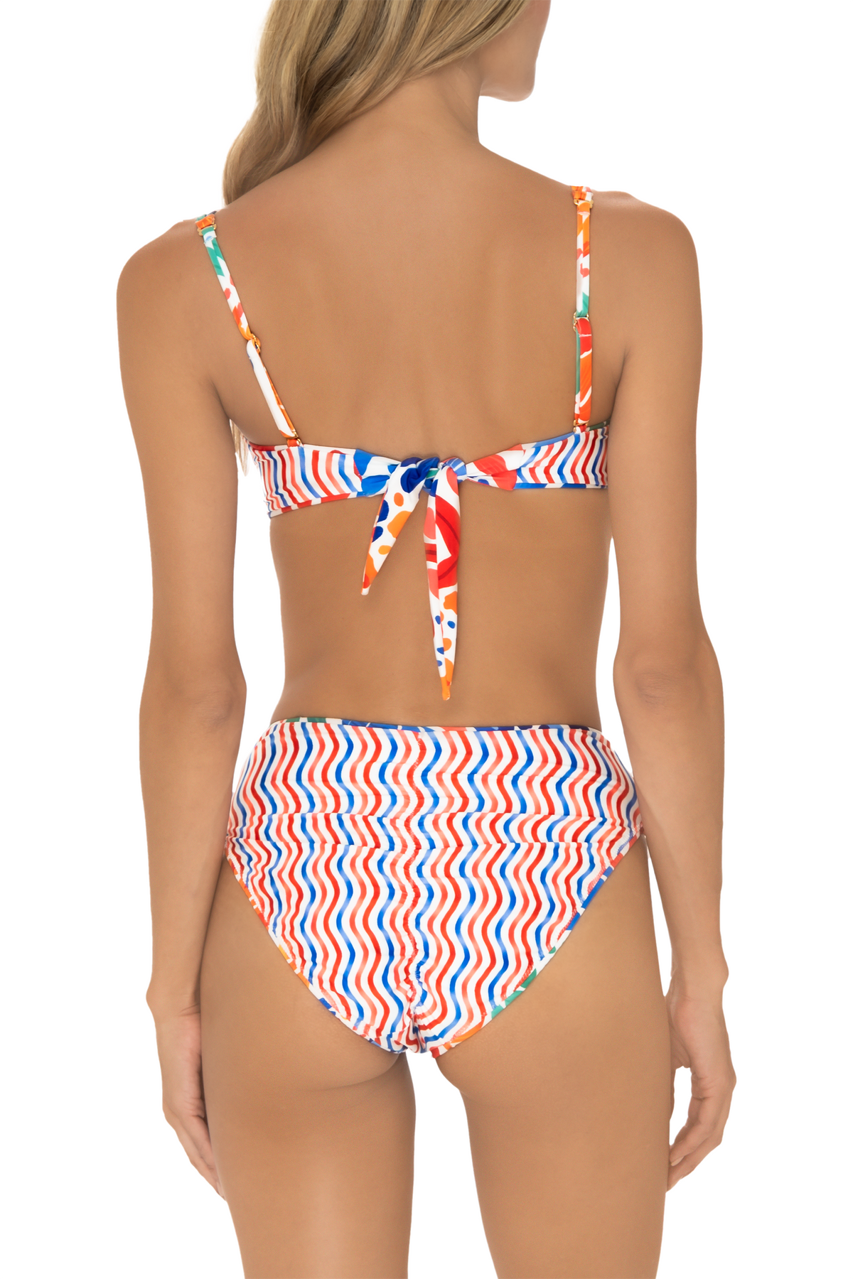 Top con aros Reversible Eco Seashells