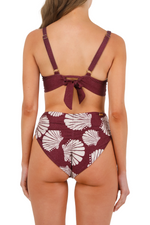 Top Con aros Vino Oceanía