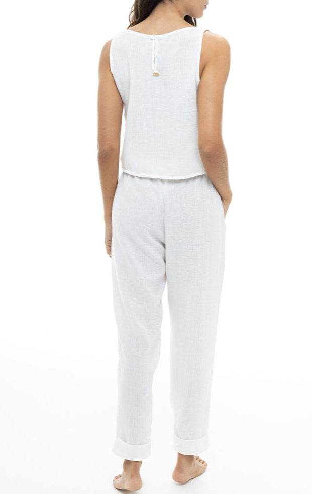 Pantalón Tipo Jogger Marfil Palette