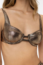 Top con Aros Peach Gold