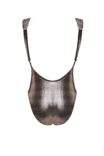 Entero Escote en V Peach Gold