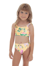 Bikini Set Niña Retro Botanic