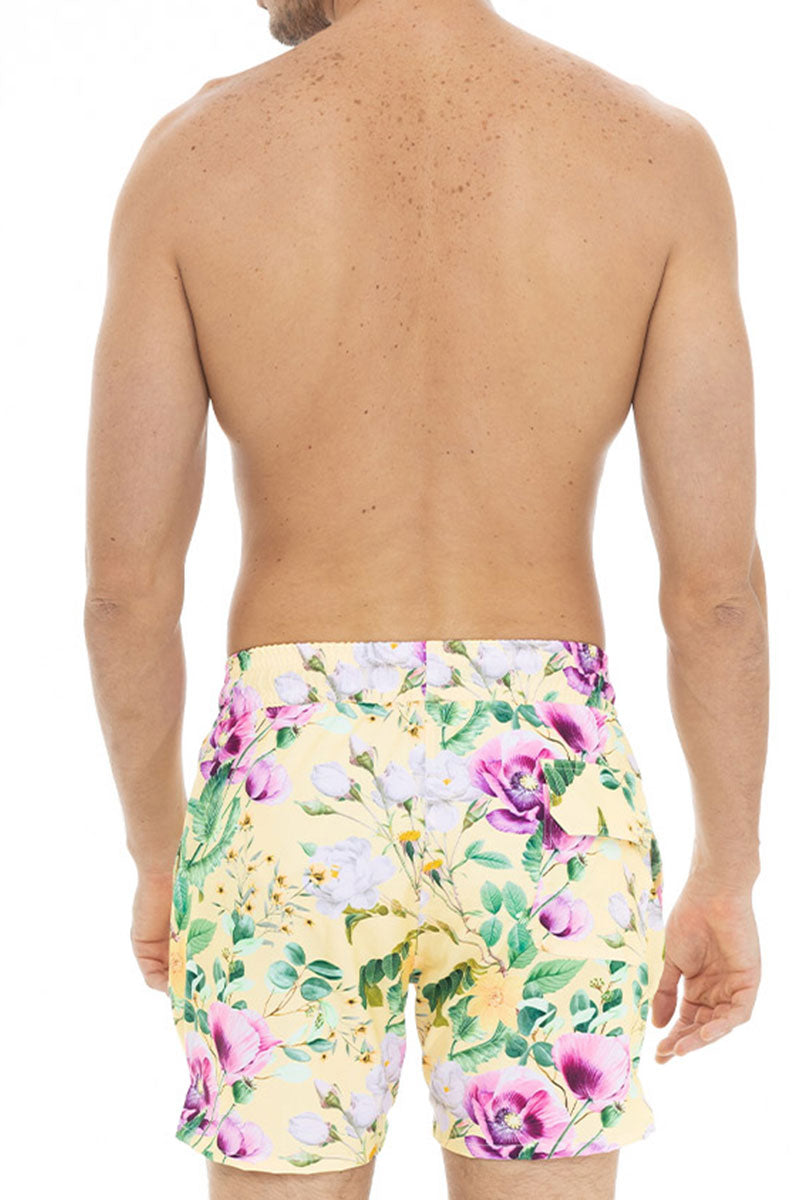 Pantaloneta Hombre Retro Botanic