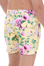 Pantaloneta Hombre Retro Botanic