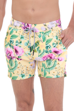Pantaloneta Hombre Retro Botanic
