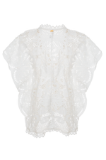 Camisa OjalilloMarfíl Seashells