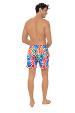 Pantaloneta Hombre Estampado Seashells