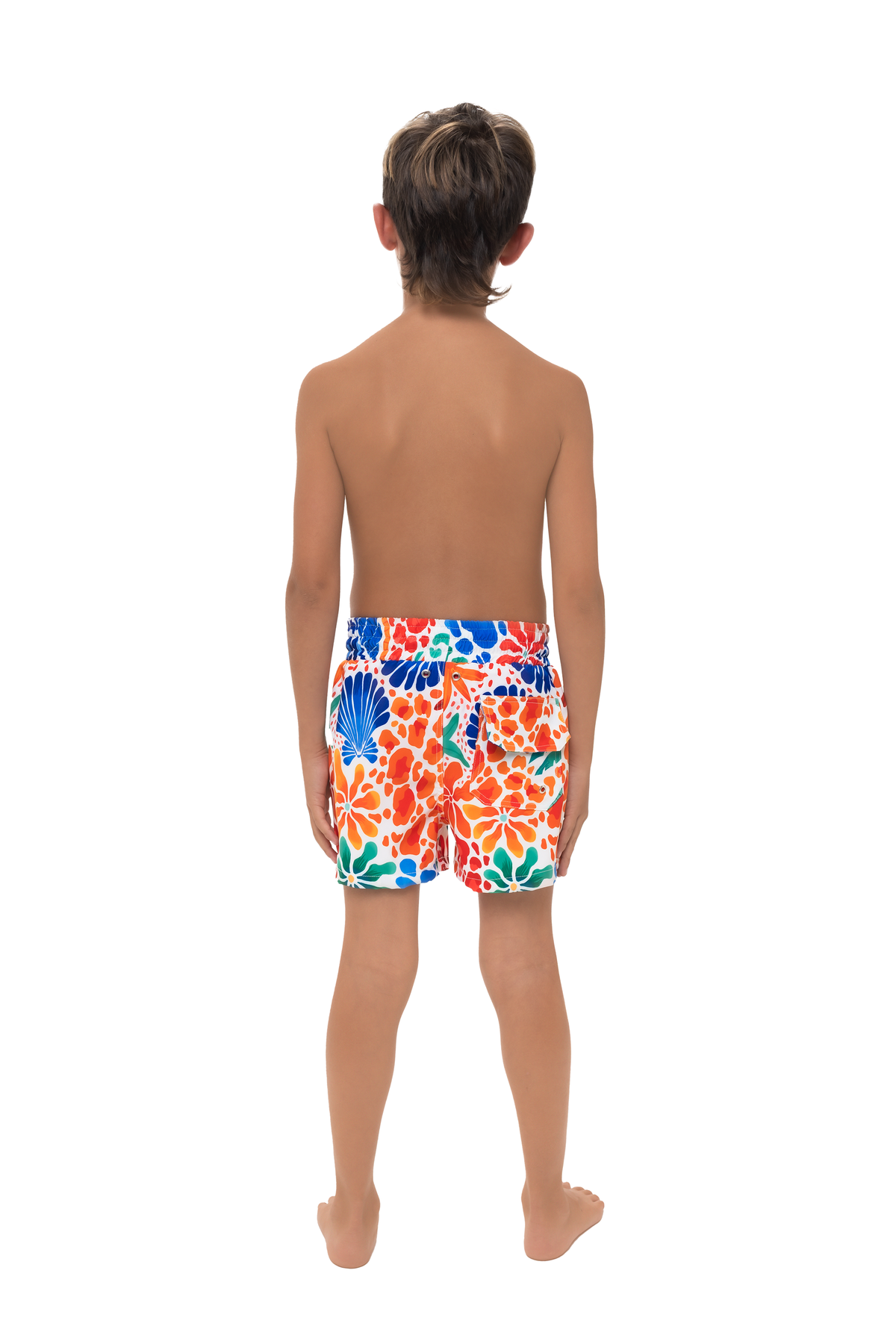 Pantaloneta Niño Estampado Seashells