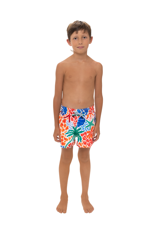 Pantaloneta Niño Estampado Seashells